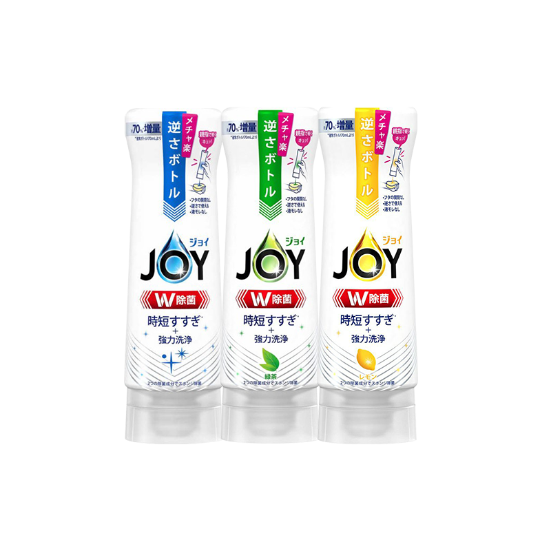 【热卖99任选4件】日本 Joy超浓缩洗洁精 倒置装290ml*1瓶 味道选