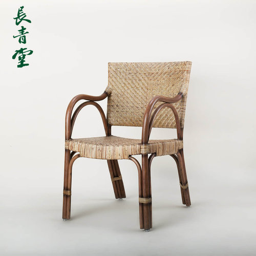 天然真藤手工编织藤椅