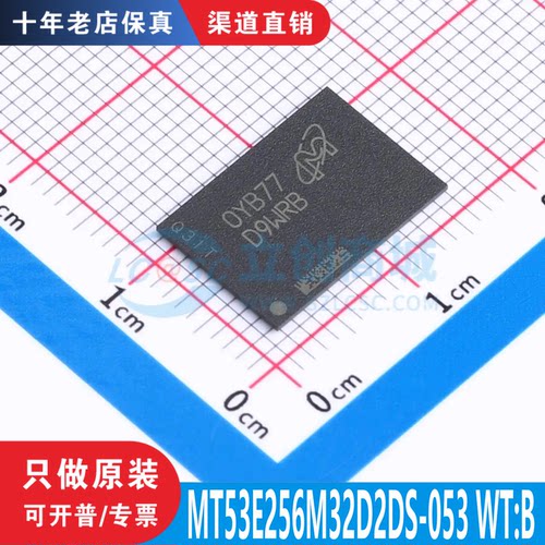 MT53E256M32D2DS-053 WT:B VFBGA-200原装正品 渠道直售 现货直拍