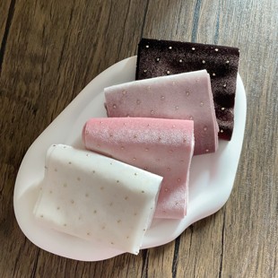 韩国进纯色口烤点丝绒丝带手工diy饰品蝴蝶结包夹发箍制作织带