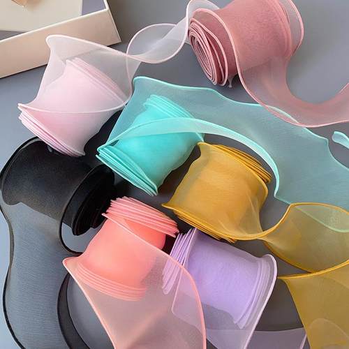 韩国进口雪纺木耳拷边纱手工diy