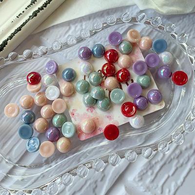 韩国进口珍珠手工发夹diy饰品