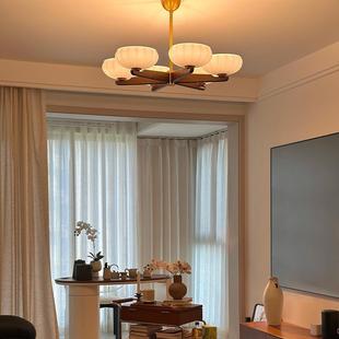 中古客厅灯主灯吊灯美式 复古法式 复古卧室餐厅书房低层高吸顶灯具