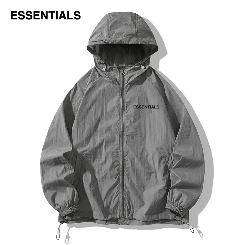 ESSENTIALS防晒衣男款户外专用钓鱼冰丝皮肤衣遮阳夏季防紫外线