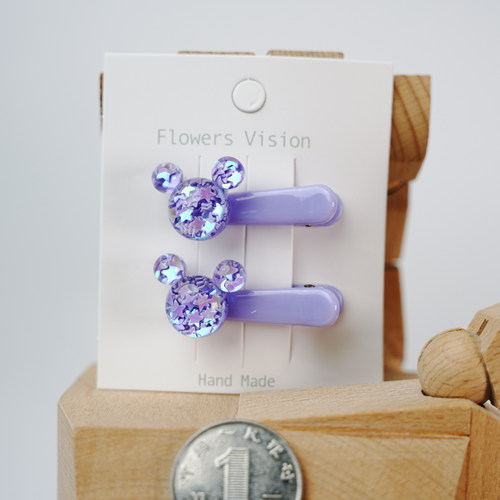 发卡花朵小号发夹婴幼儿