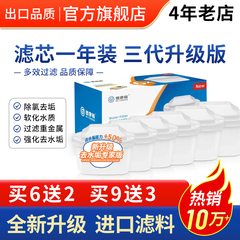 适用德国碧然德净水壶净水器3.5L三代家用brita过滤直饮通用滤芯