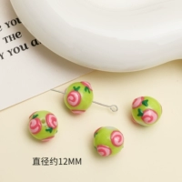 12# зеленая фоновая роза 1 шт.