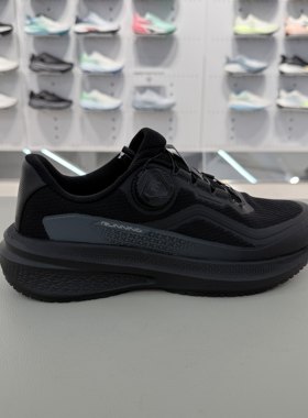 专卖店同款361男光梭旋转扣跑鞋