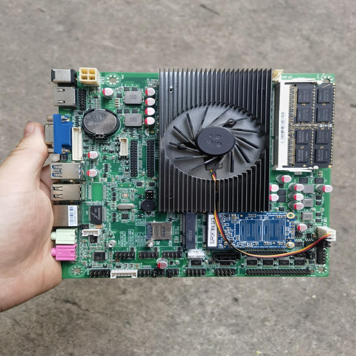 【议价】I3-3110M主板带4G内存+128G固态 拆机正常用成