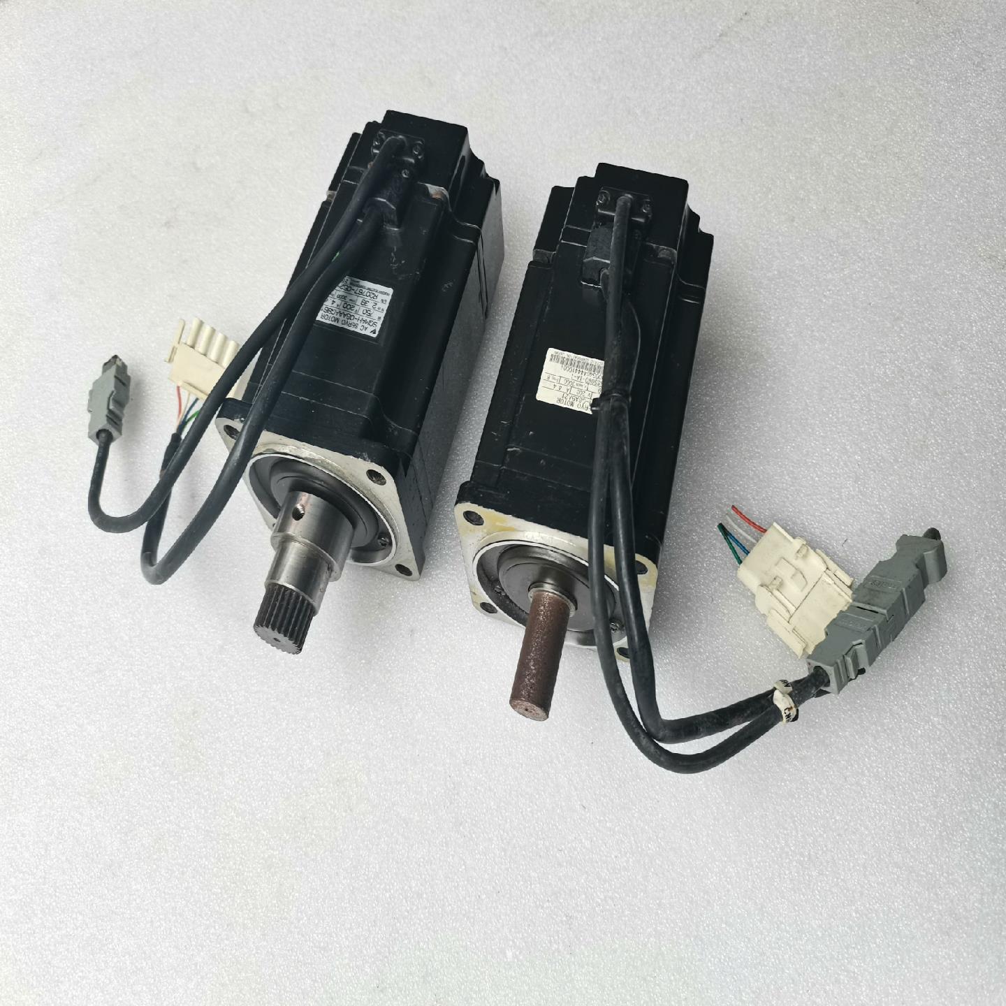 【议价】拆机安川750W伺服电机SGMAH-08ABA21