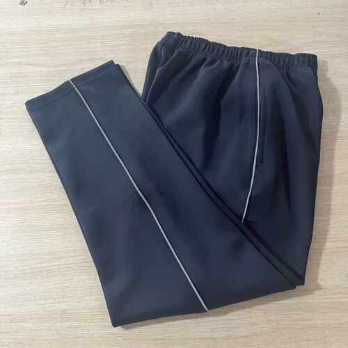 藏蓝色反光条一道杠校服裤子