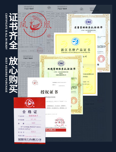 凤凰堵油铜鼻子DT-10/185/240/300/400/500/630平方国标A级铜线鼻