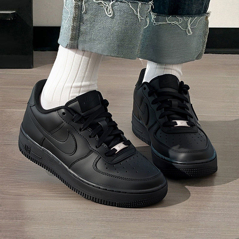 耐克正品运动鞋女鞋26春季新款休闲鞋AF1空军一号青少年黑色板鞋,运动鞋new,板鞋,淘宝优惠券,粉丝福利购,淘宝优惠卷