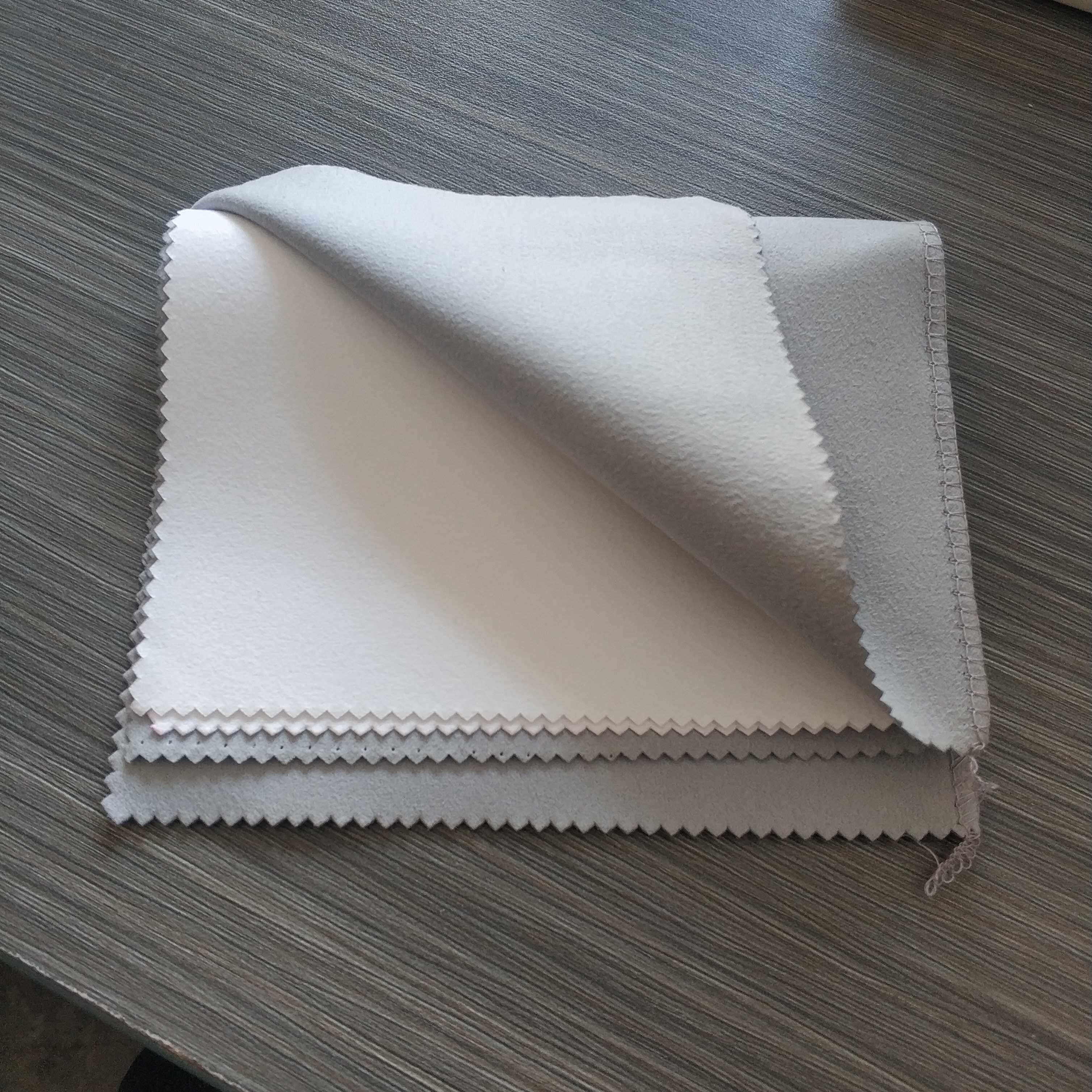 双层擦银布擦手表银饰金饰擦乐器抛光布反复使用保养布925_虎窝淘