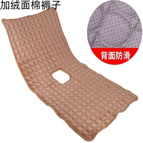 护理床纯棉棉褥子加绒冬季带便孔全曲中曲翻身床垫老人棉垫子