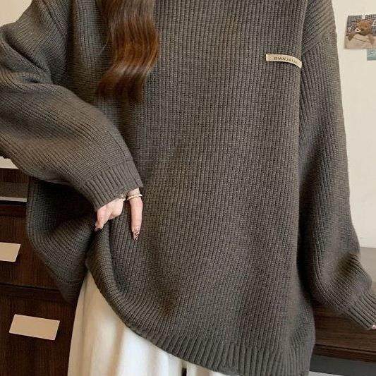 大码女装毛衣针织打底衫微胖mm宽松显瘦慵懒风遮肉上衣美拉德,女装/女士精品,上衣,淘宝优惠券,粉丝福利购,淘宝优惠卷