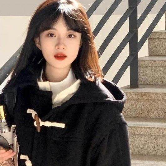 牛角扣毛呢外套女秋冬新款韩版休闲小个子中长款学院风外套呢子衣,女装/女士精品,大码呢大衣,淘宝优惠券,粉丝福利购,淘宝优惠卷