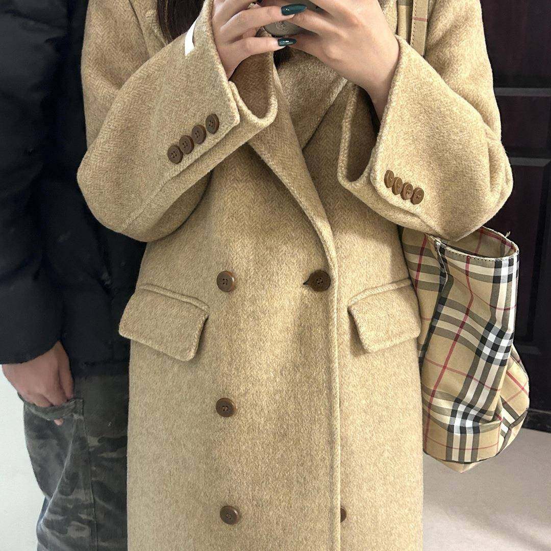 赫本风呢子大衣女秋新款毛呢外套感气质韩系正流行小个子,女装/女士精品,大码呢大衣,淘宝优惠券,粉丝福利购,淘宝优惠卷