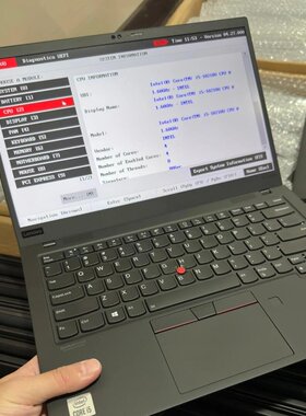 未使用ThinkPad 联想X1carbon 2020超薄 2021笔记本电脑商务办公