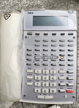 NEC数字话机 NEC IP1WW-24TXH TEL NEC IP2U-6TD TEL2 NEC话机
