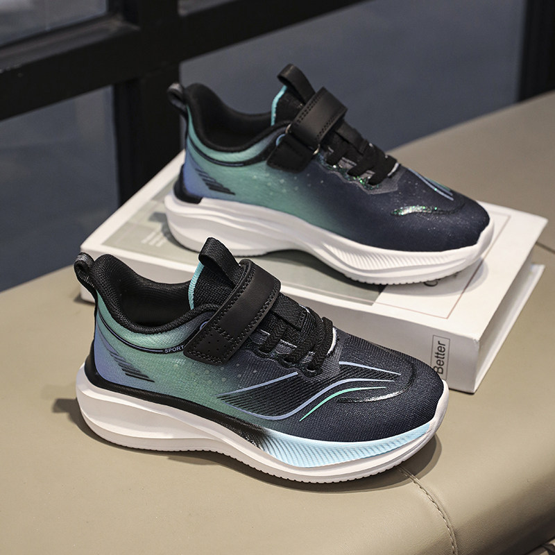 男孩网鞋儿童跑步鞋2026春秋新款男童专业超轻减震运动鞋网面透气