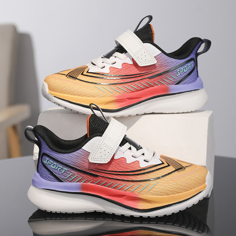 男孩网鞋儿童跑步鞋2026春季新款男童运动鞋专业超轻减震网面透气