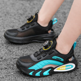 男童跑步鞋软底儿童运动鞋单网透气防滑小学生休闲鞋夏天2026新款