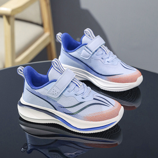 轻便软底男孩网鞋中大童男鞋儿童运动鞋跑步鞋子网面透气2026新款