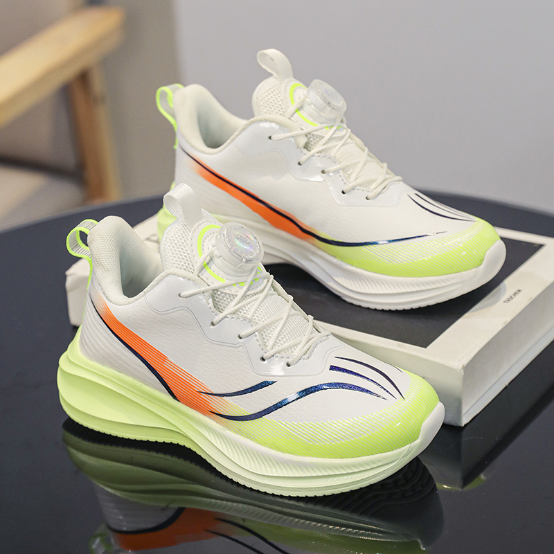 男童运动鞋秋冬软底防滑儿童鞋子皮面防水轻便男孩专业赤兔跑步鞋