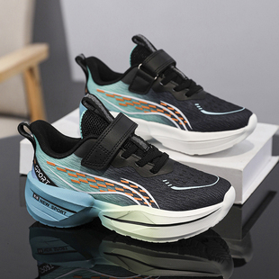 男童鞋子儿童跑步鞋2026新款夏季中大童男孩软底运动鞋超轻便减震