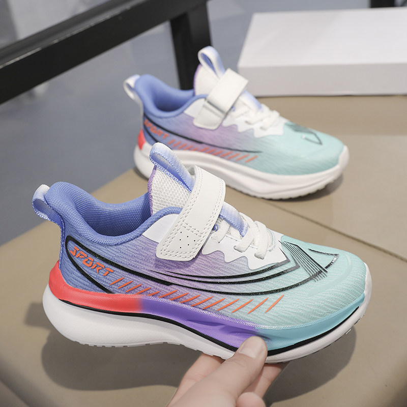 品牌春秋儿童运动鞋2026大童网面透气轻便男童网鞋小学生跑步鞋子