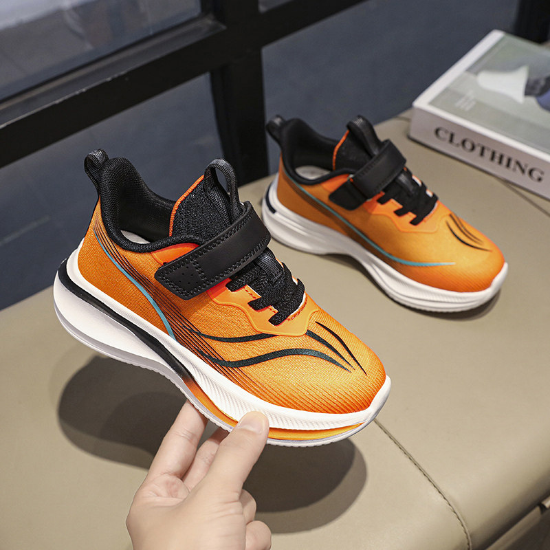 品牌跑鞋春季儿童专业运动鞋跑步鞋超轻减震男童透气大童男孩鞋子