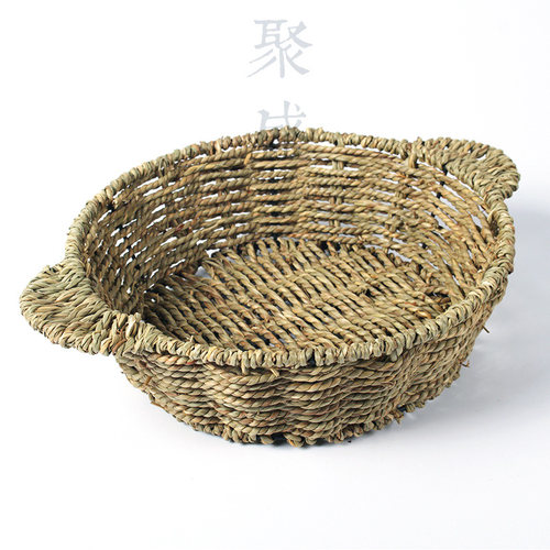 防烫手煲托草编篮子托铁锅隔热垫