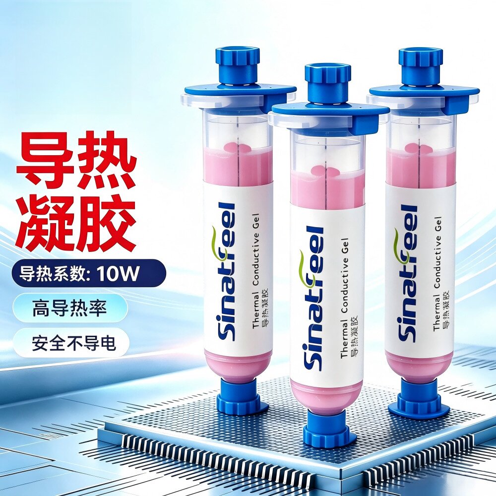 导热凝胶手机cpu电脑显存散热膏图片