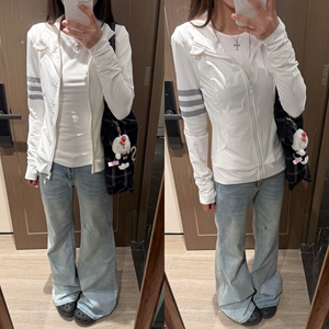 户外运动三条杠修身防晒衣女夏季新款韩系凉感轻薄外套透气防晒服