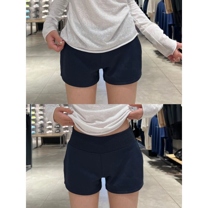 百搭运动健身短裤女夏季低腰修身瑜伽裤显瘦辣妹小个子包臀热裤子
