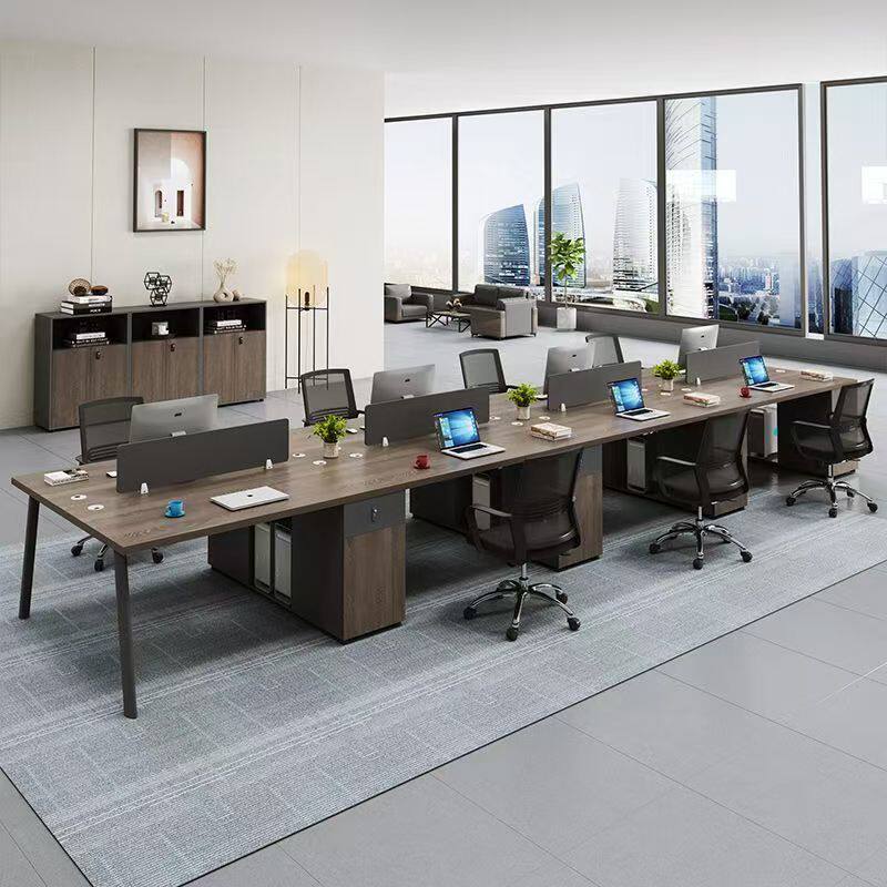 办公桌椅组合带侧柜闲鱼二手家具旧货市场清仓捡漏电脑桌职员工位