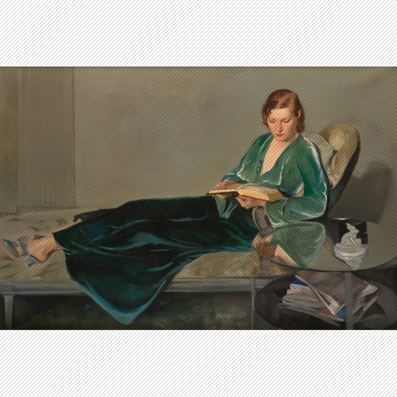 a043【美国】莱奥伯德·赛夫特(leopold seyffert)肖像绘画图库