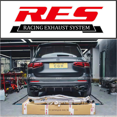 适用于奔驰GLB CLA GLA180 200 220 260改装RES头段中尾段排气管