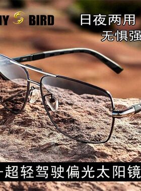 匠心高清变色太阳镜男女款日夜两用司机户外开车偏光墨镜防紫外线
