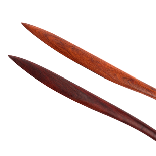 御宝阁宣纸刀书法裁纸刀宣纸竹实木红木复古手工文房四宝用品元书纸毛边纸专用小型切纸刀手动国画手工拆信刀