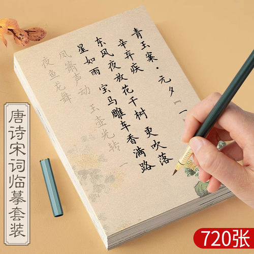 簪花小楷毛笔字帖初学者入门套装
