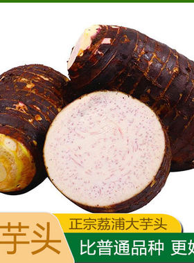 正宗荔浦芋头商用批发现发新鲜芋头广西特产香芋槟榔芋紫藤芋毛芋