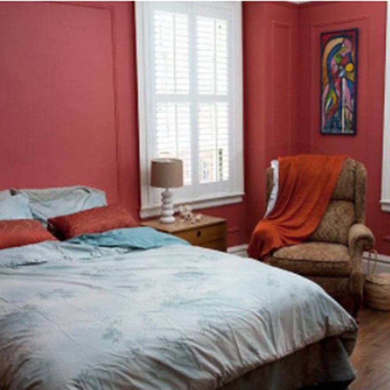 内墙砖红色铁锈红浅红淡红深红紫红墙面漆调色漆仿古耐久内墙涂料