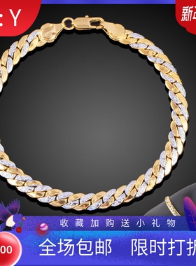 18k韩版现货古巴链新品