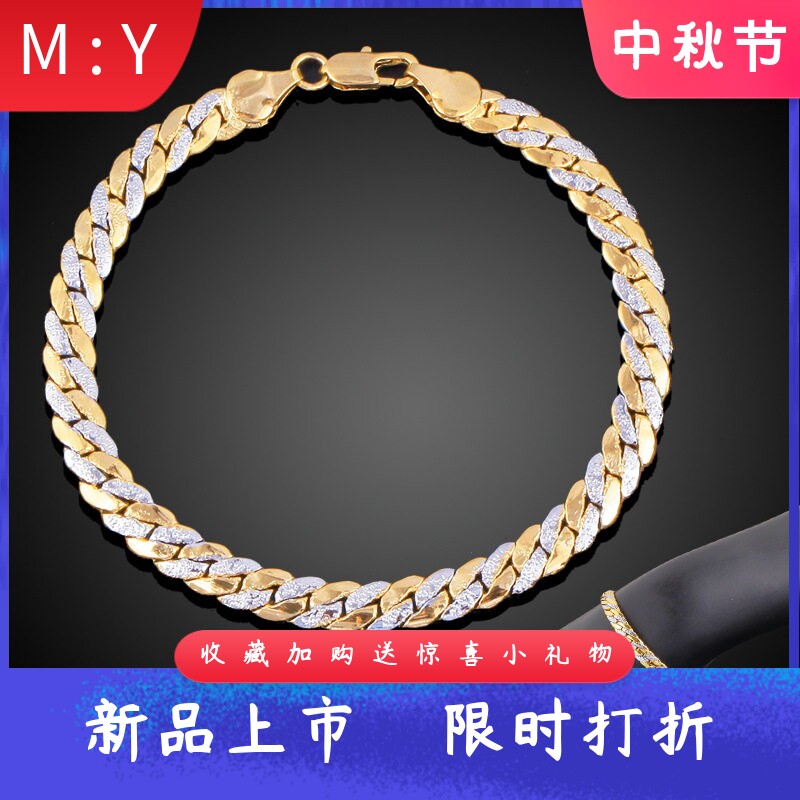 18k韩版现货古巴链新品