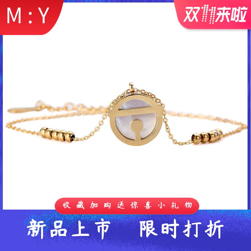 欧美不锈钢玫瑰金18K金手镯Love
