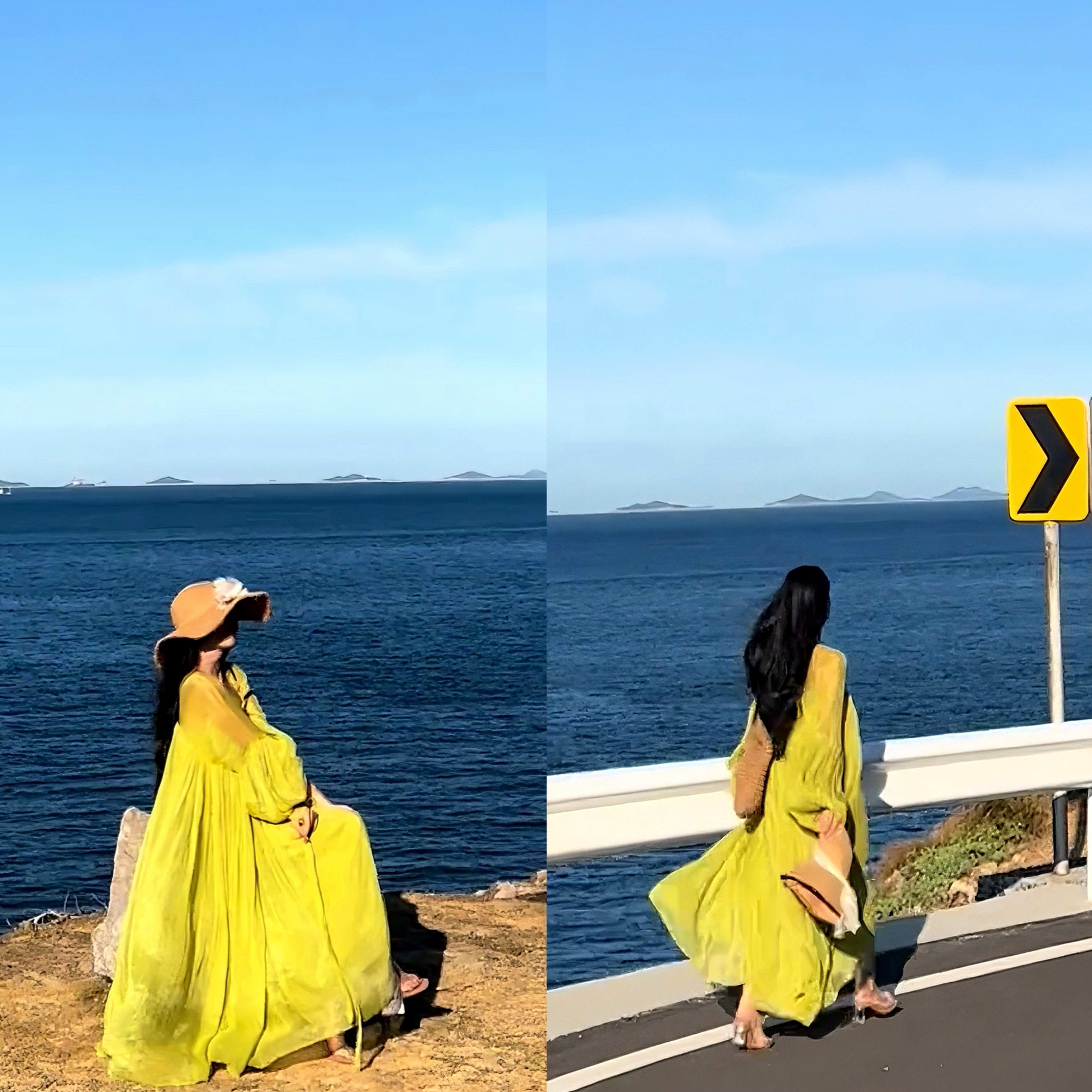 原创设计夏季新款海边度假旅游减龄气质超仙连衣裙