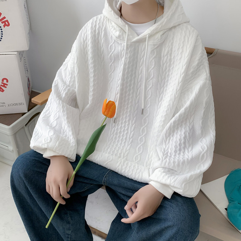 港风秋款男休闲卫衣连帽夹克螺纹印花外套wy84,男装卫衣,星座1013-1