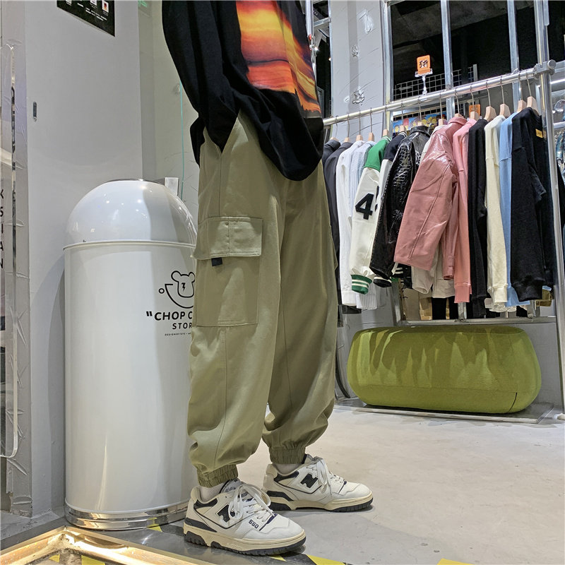 冬款男款束脚裤加绒加厚工装大口袋贴标休闲裤h168加绒,男装休闲裤,星座1013-1